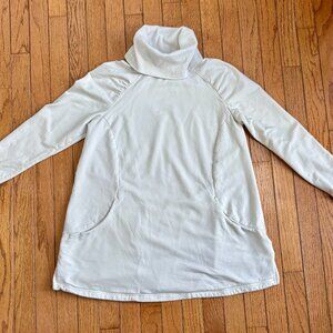 Aventura Turtleneck Sweatshirt Off-White Size M Cotton